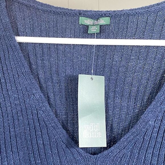 Womens Blue Sweater   - Picture 5 of 5